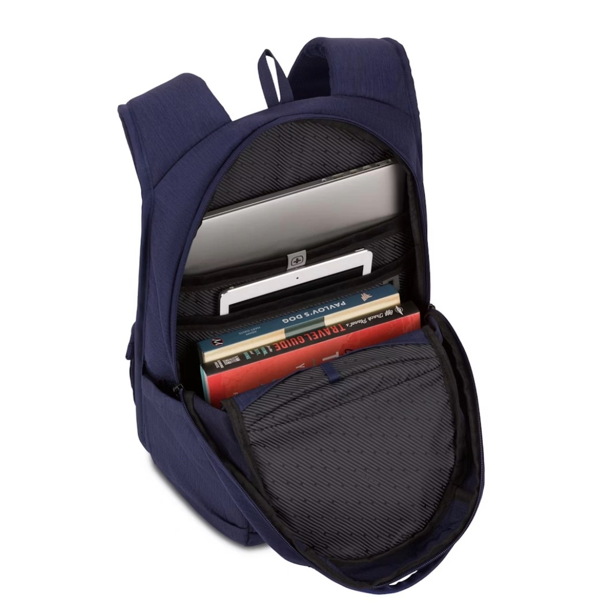 Navy Swissgear laptop backpack